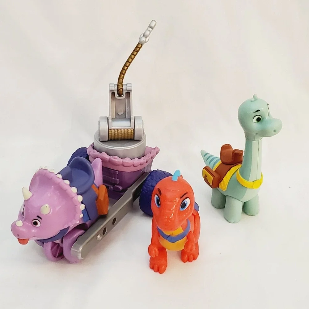 Dino Ranch Tango, Blitz, and Clover Action Figures‎ Replacement Dinosaurs